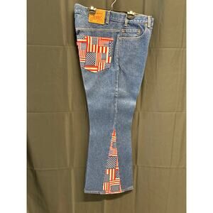 Vintage Customized Levi’s Red Tab Made in Mexico 517 Jeans